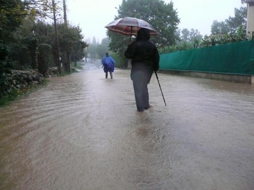 Saint Cezaire : que d'eau !